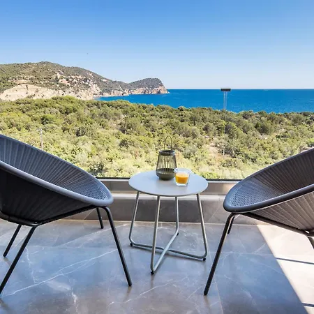 Aigli Skala Maries Deluxe Apartmán *